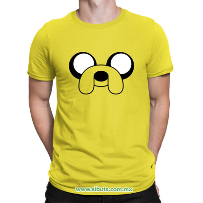 Playera Hombre Hora De Aventura Jake