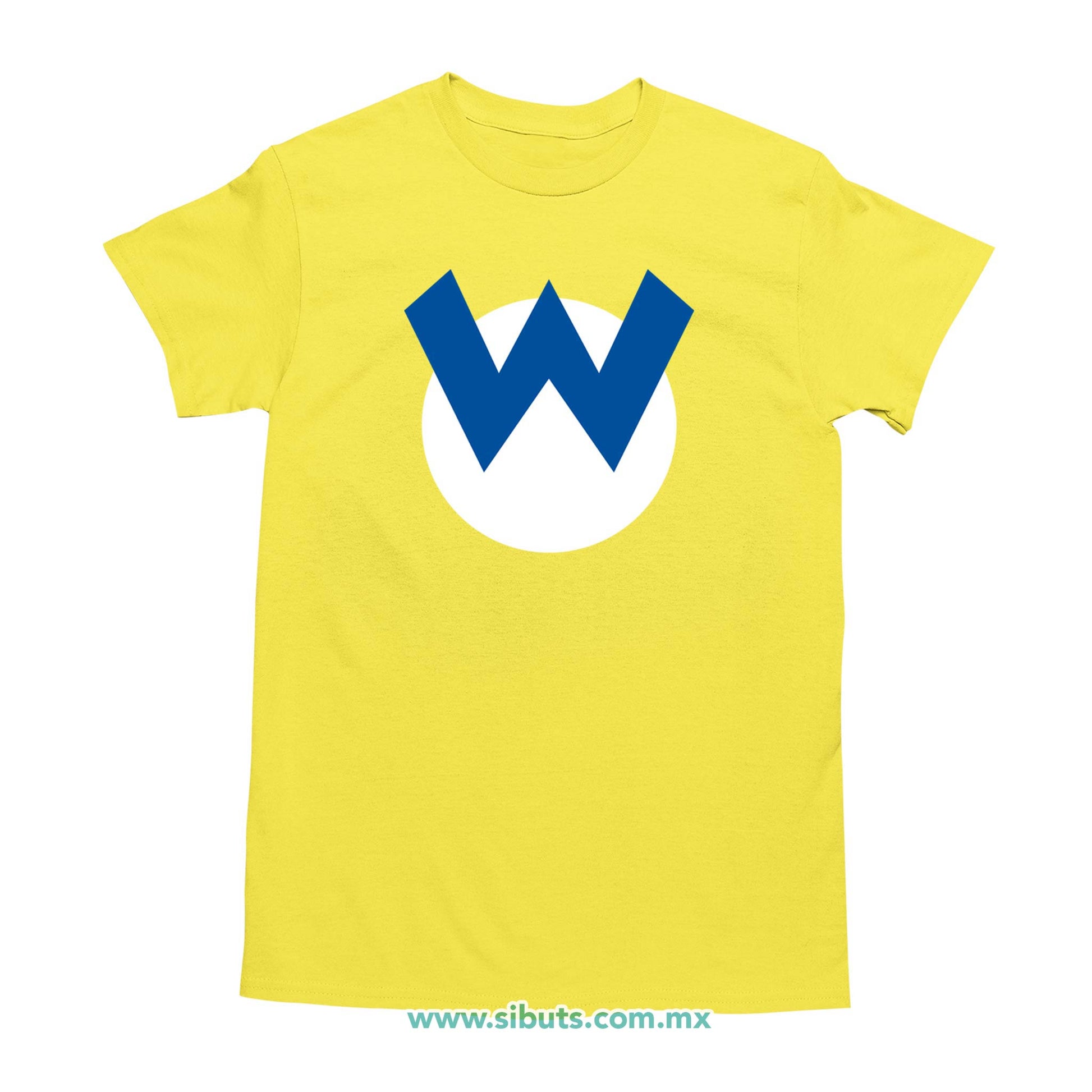 Playera Hombre Mario Bros Wario