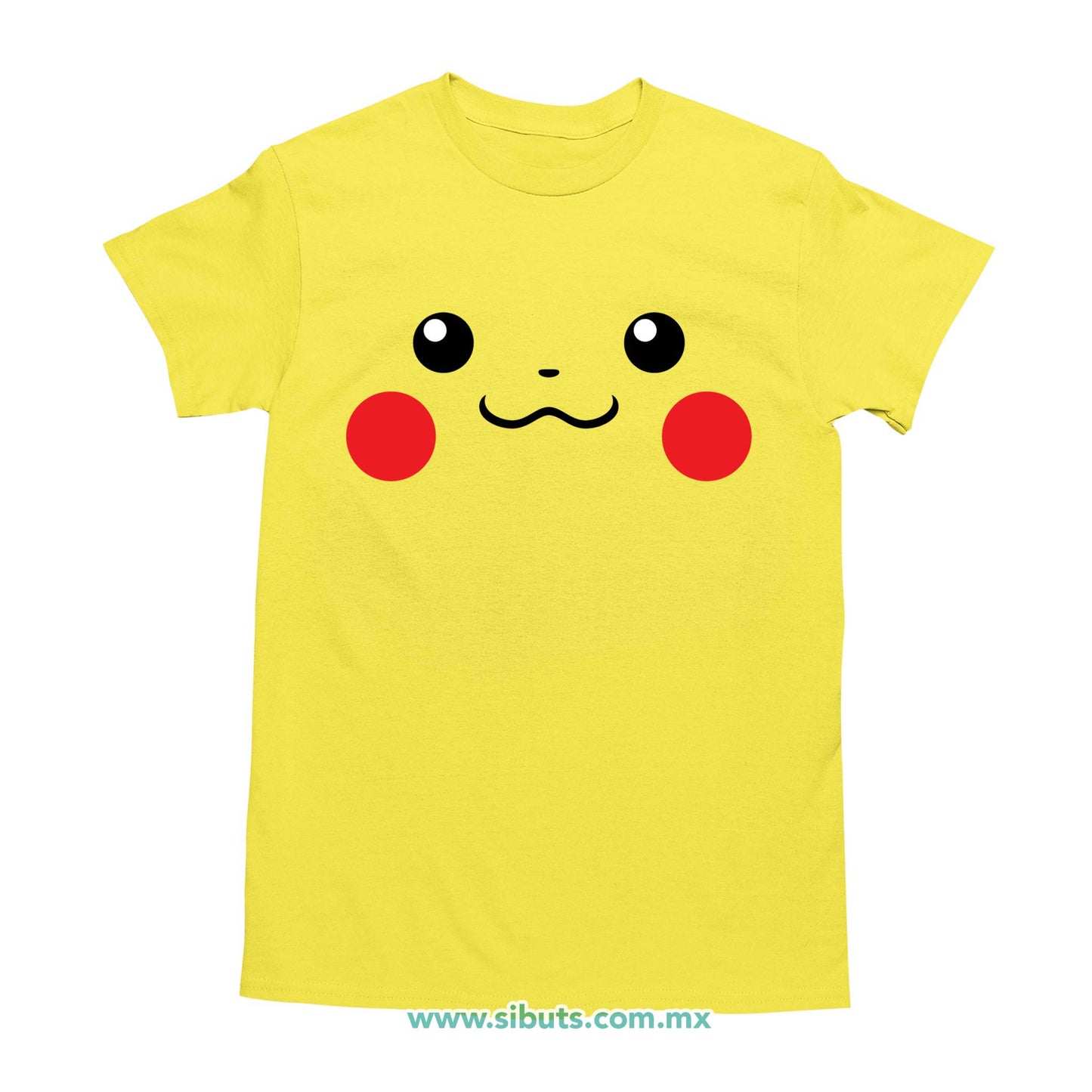 Playera Hombre Pokemon Pikachu