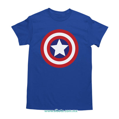 Playera Hombre Capitan America