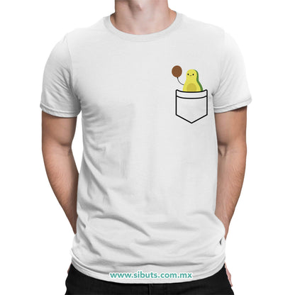 Playera Hombre Aguacate Con Balón