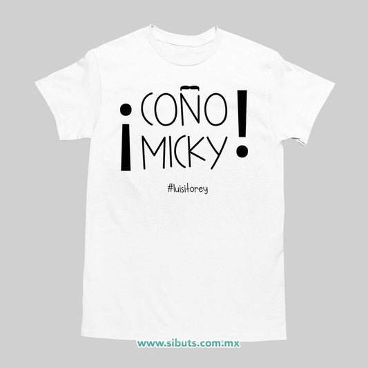 Playera Hombre Luis Miguel Coño Micky