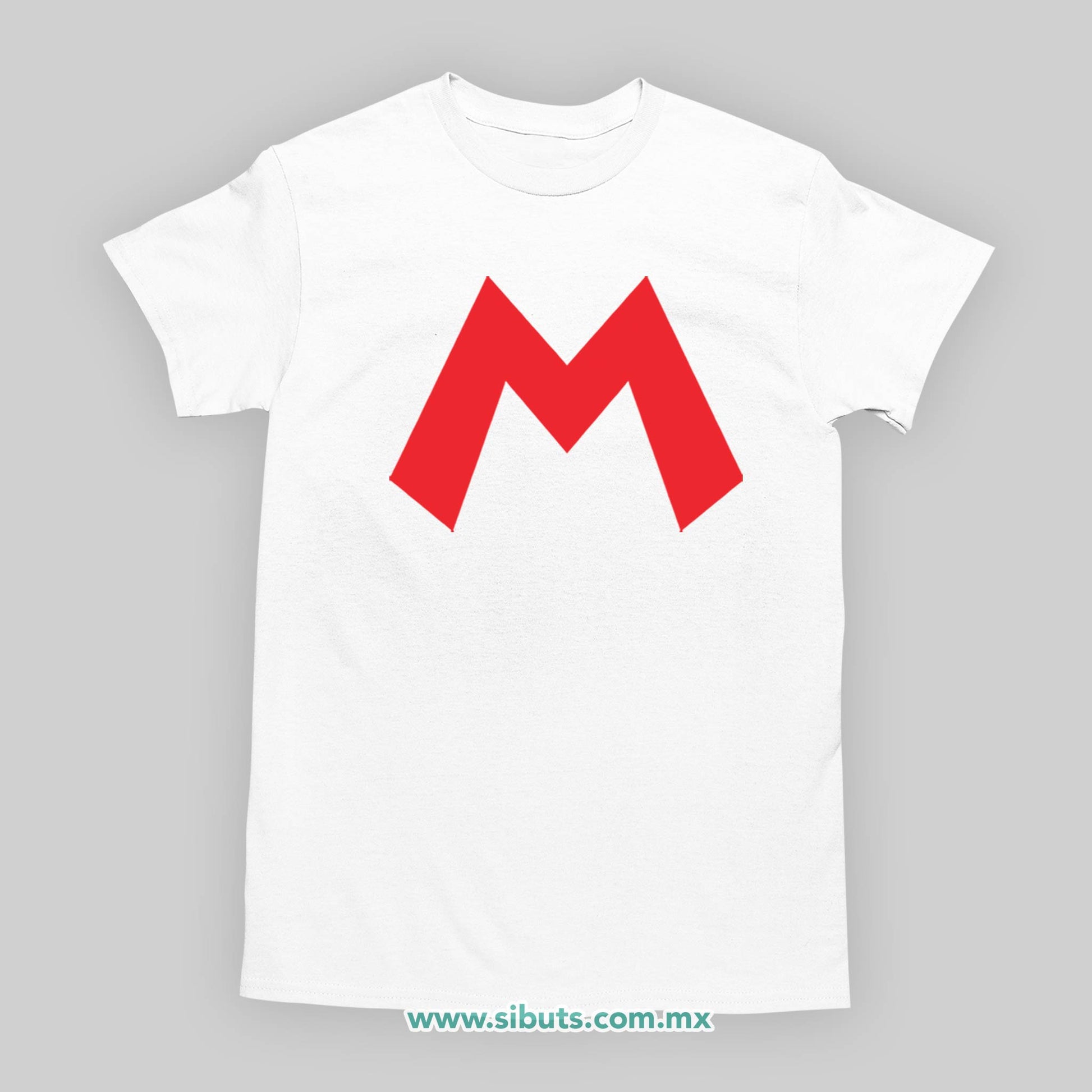 Playera Hombre Super Mario Bros Rojo
