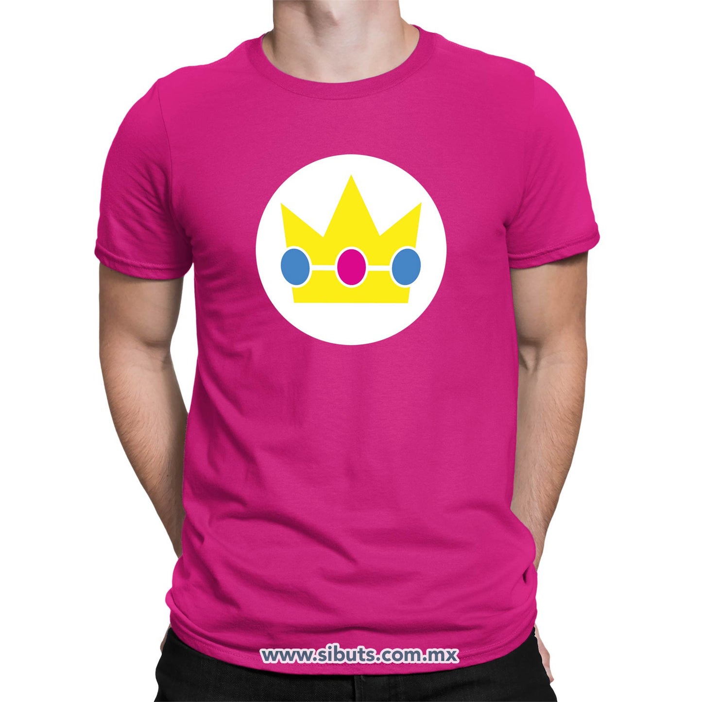 Playera Hombre Mario Bros Princess