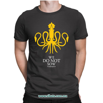 Playera Hombre Game Of Thrones House Greyjoy