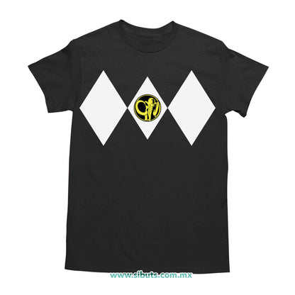 Playera Hombre Power Ranger Negro