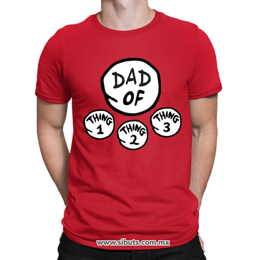 Playera Hombre Dr. Seuss Dad Of Things
