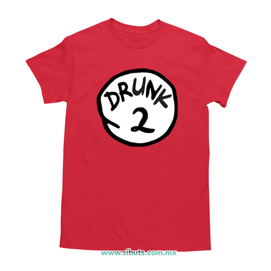 Playera Hombre Dr. Seuss Drunk 2