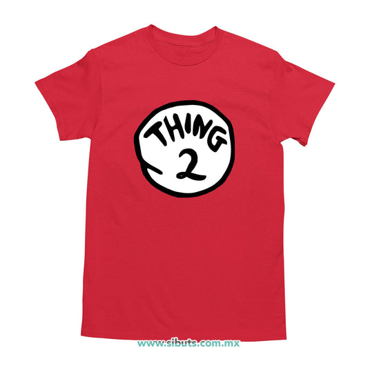 Playera Hombre Dr. Seuss Thing 2