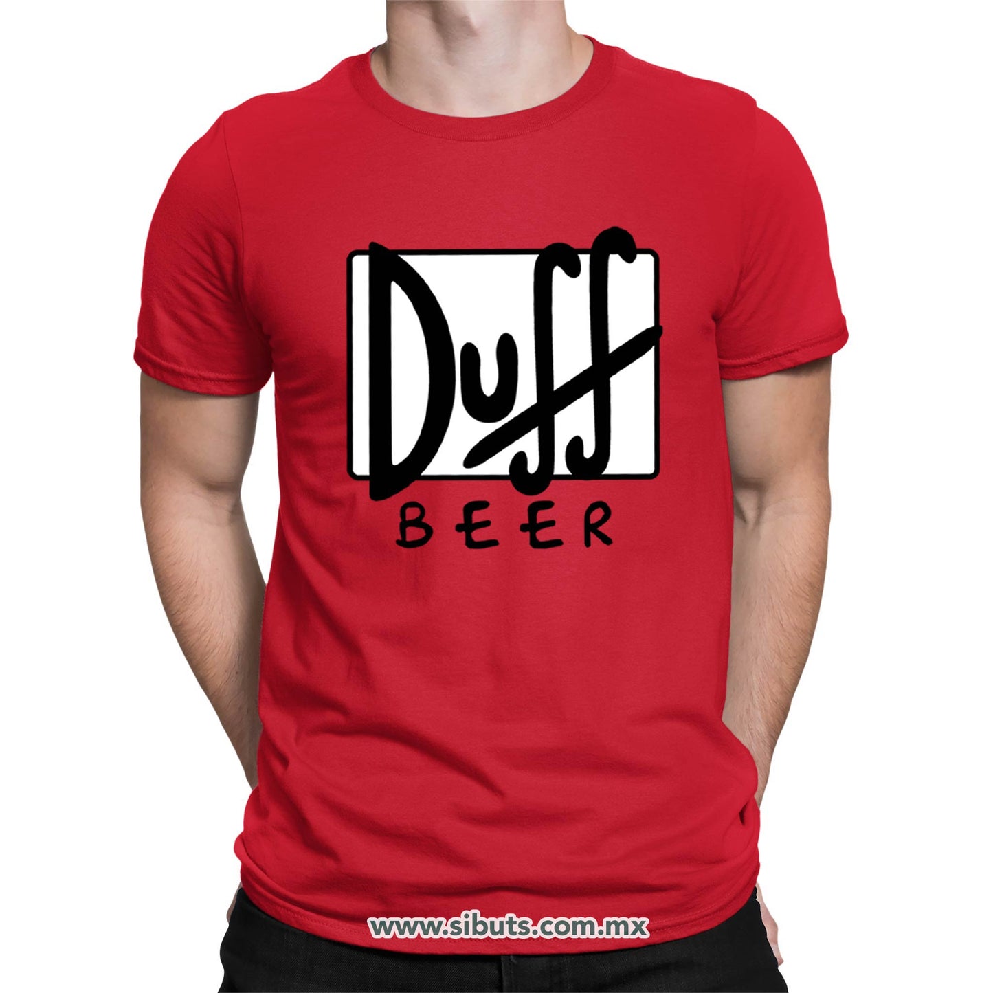 Playera Hombre Los Simpsons Beer Duff