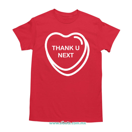 Playera Hombre San Valentin Thank You Next