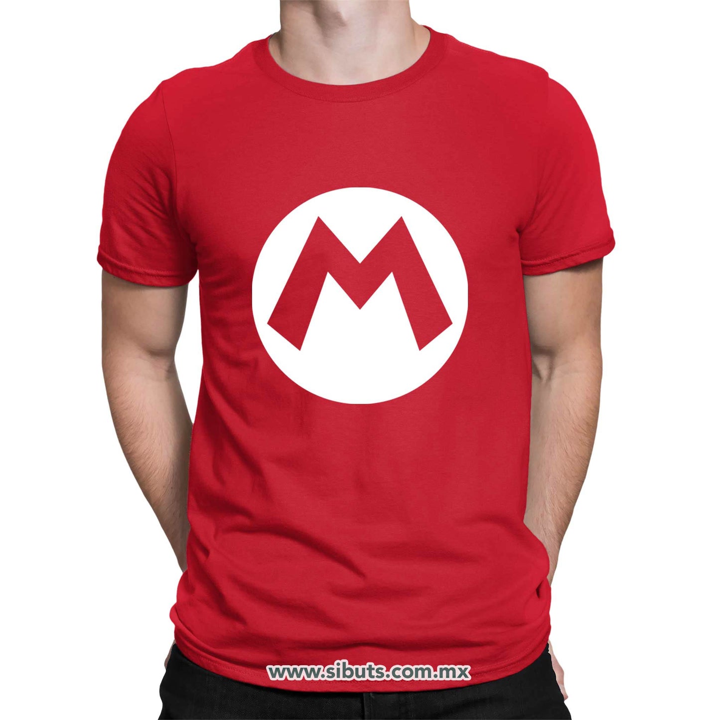 Playera Hombre Super Mario Bros