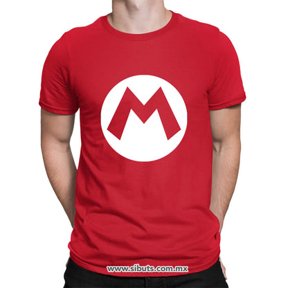 Playera Hombre Super Mario Bros
