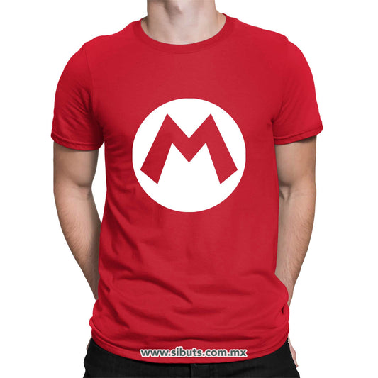 Playera Hombre Super Mario Bros