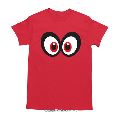 Playera Hombre Super Mario Odissey Cappy