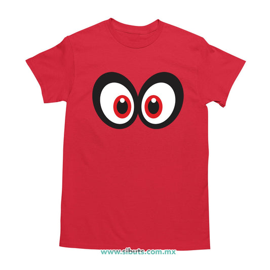 Playera Hombre Super Mario Odissey Cappy