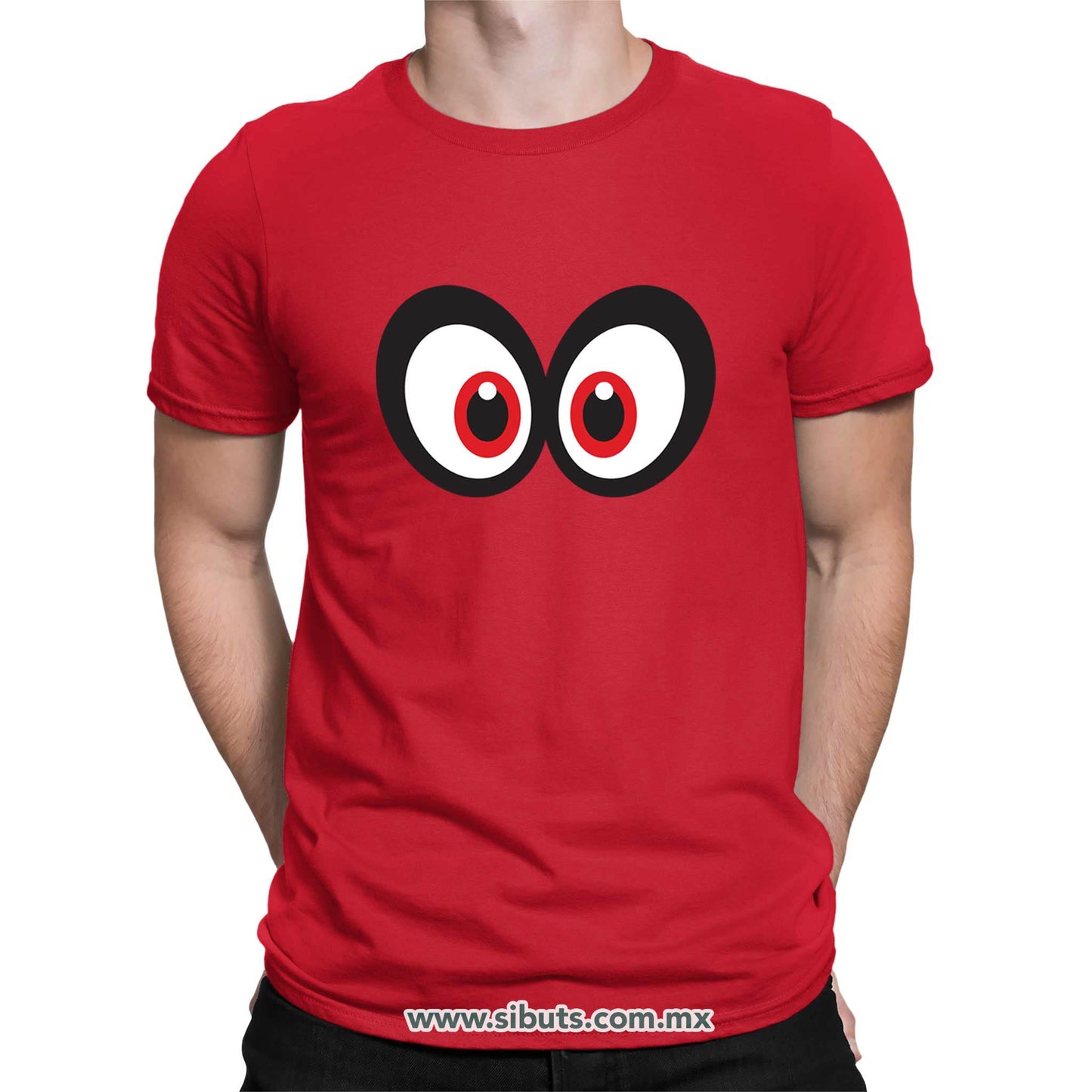 Playera Hombre Super Mario Odissey Cappy