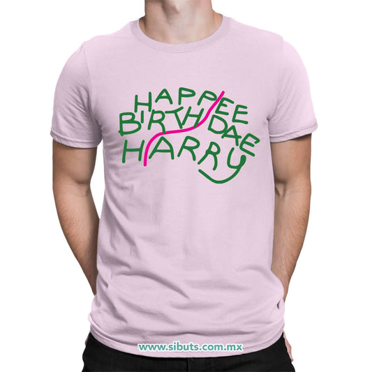 Playera Hombre Harry Potter Harry Birth