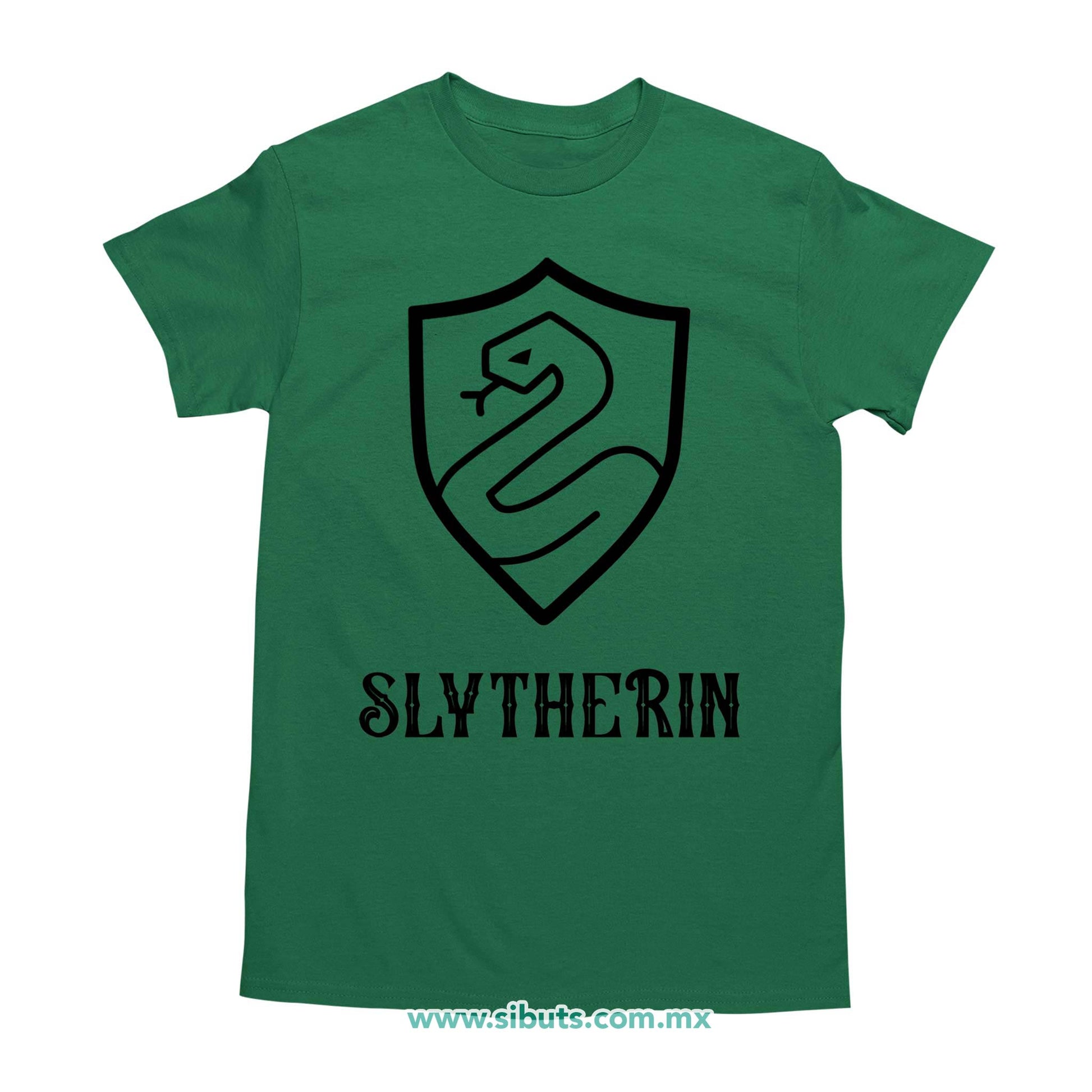 Playera Hombre Harry Potter Slytherin