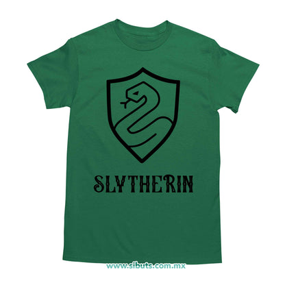 Playera Hombre Harry Potter Slytherin