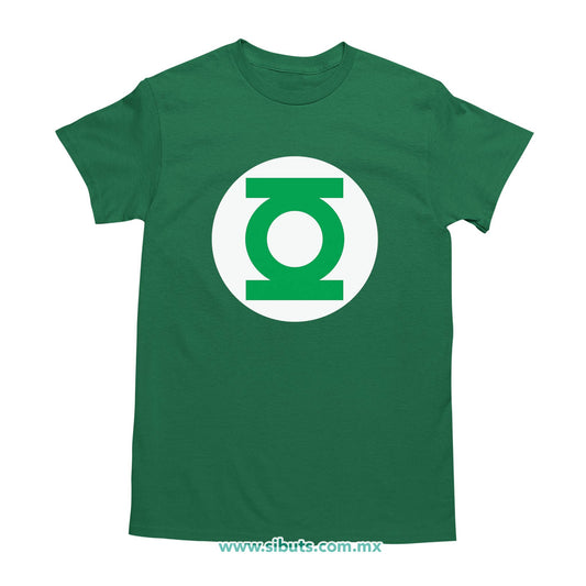 Playera Hombre Linterna Verde
