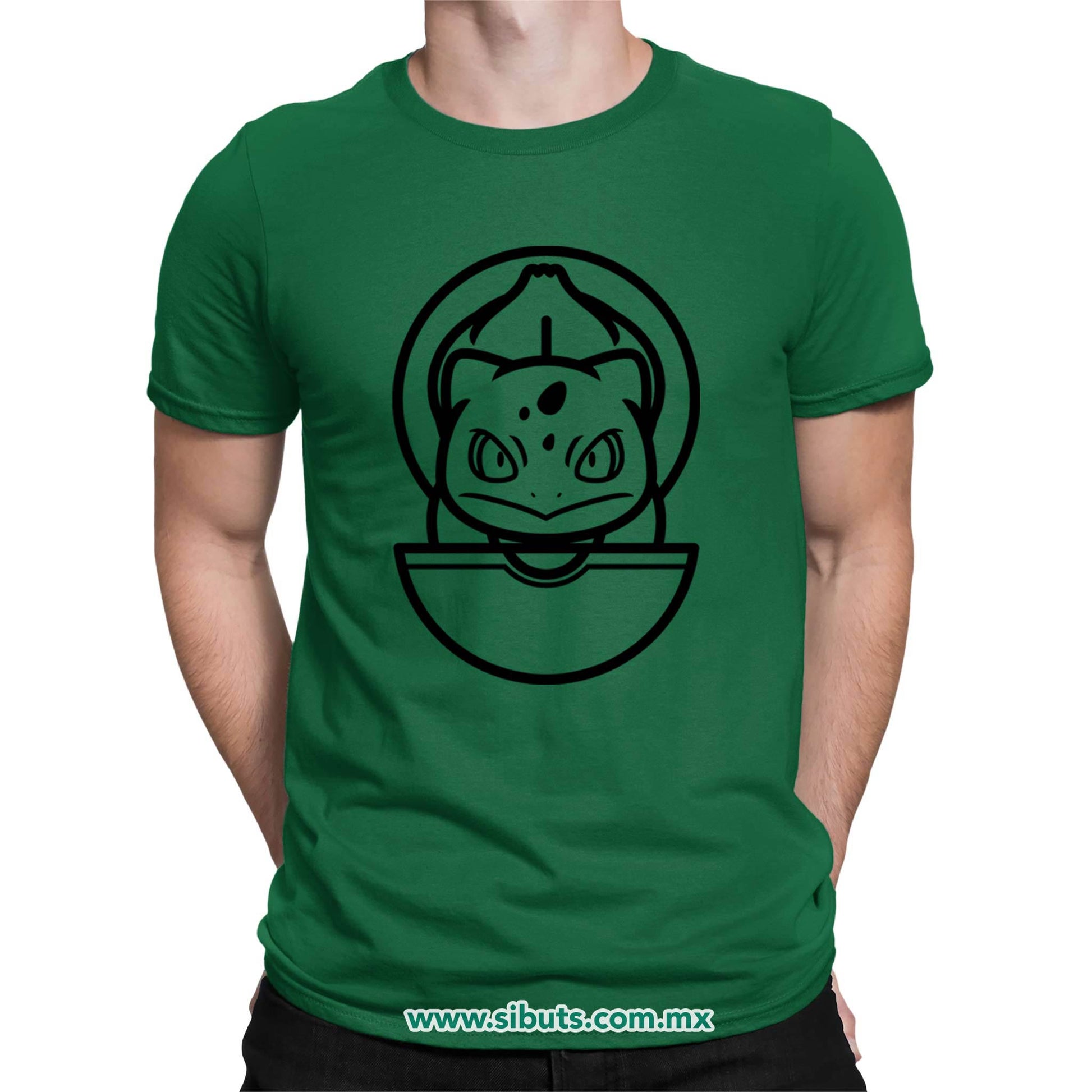 Playera Hombre Pokemon Bulbasaur Point