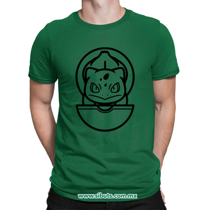 Playera Hombre Pokemon Bulbasaur Point