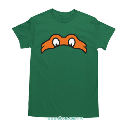 Playera Hombre Tortuga Ninja Miguel Angel