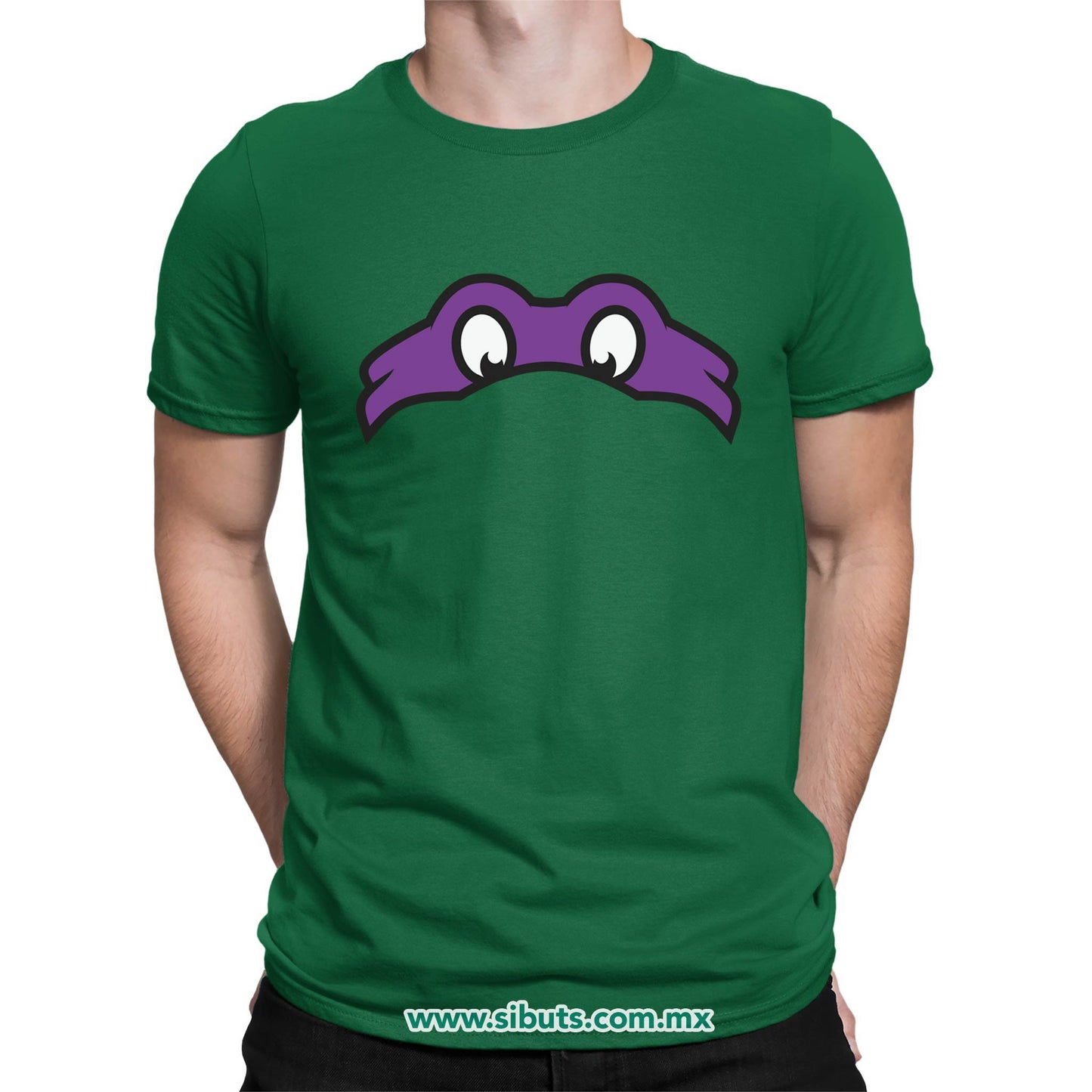 Playera Hombre Tortuga Ninja Donatelo