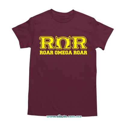 Playera Hombre Monsters University Roar Omega Roar