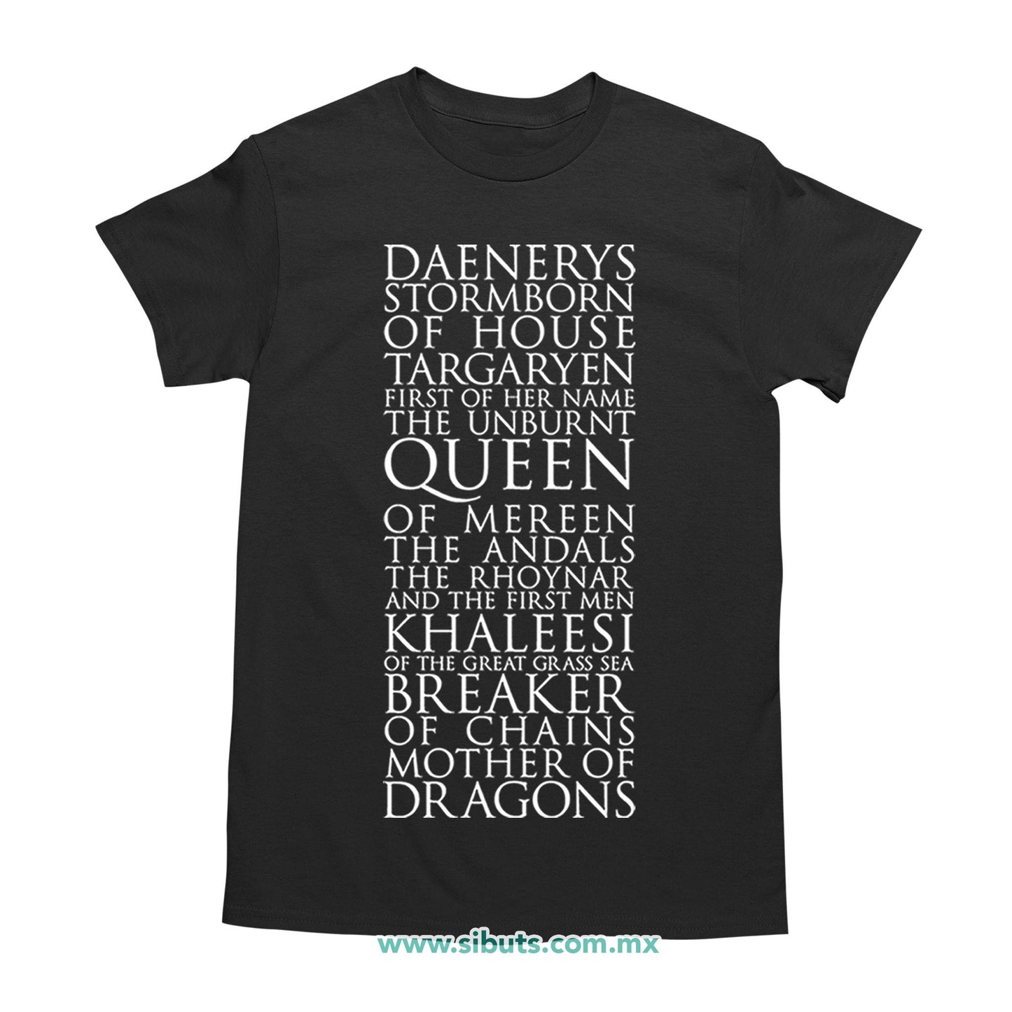 Playera Hombre Game Of Thrones Daenerys