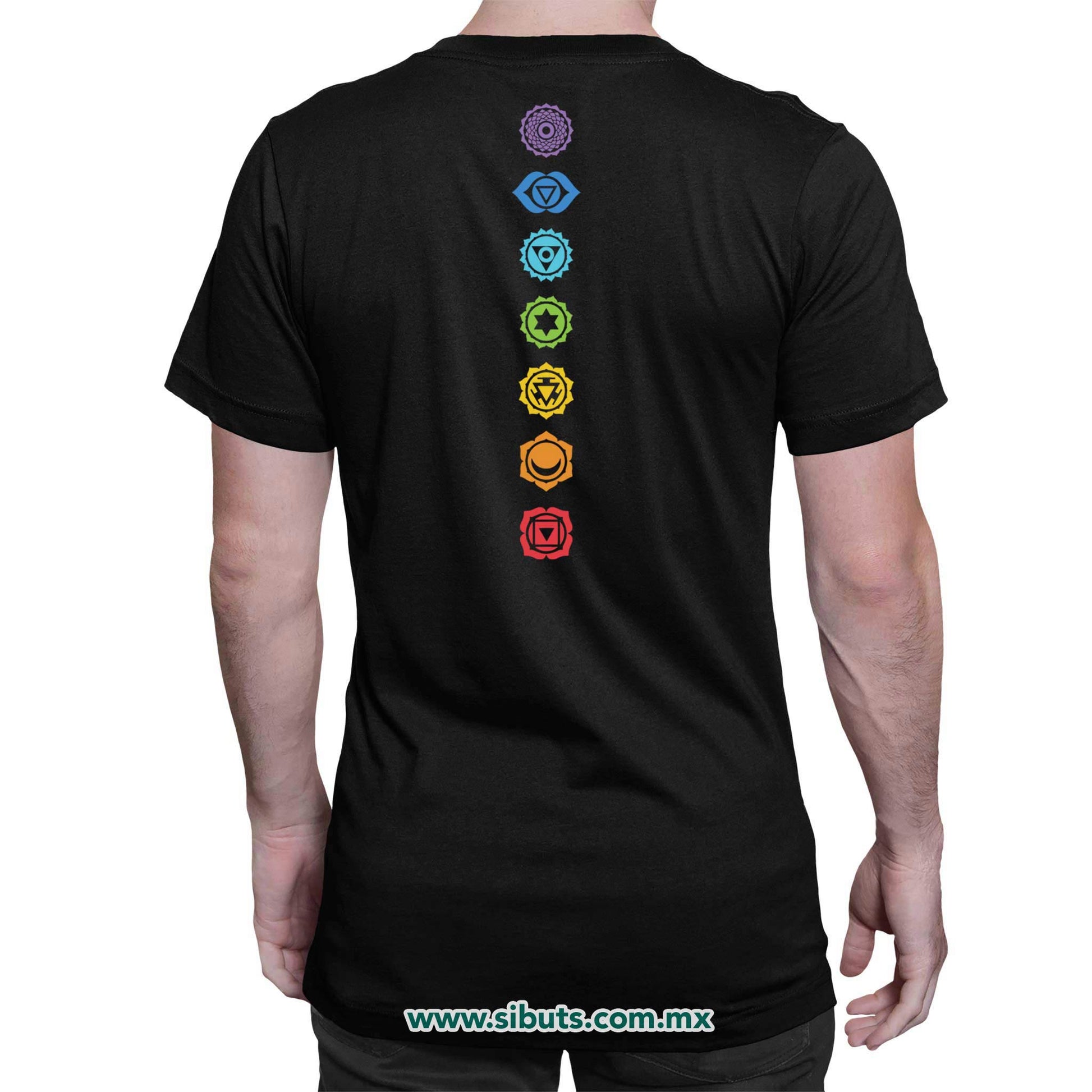Playera Hombre Namaste Chakras