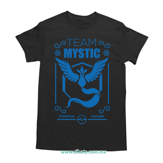 Playera Hombre Pokemon Go Team Mystic