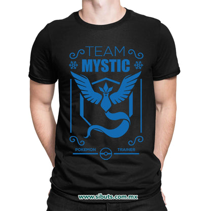 Playera Hombre Pokemon Go Team Mystic