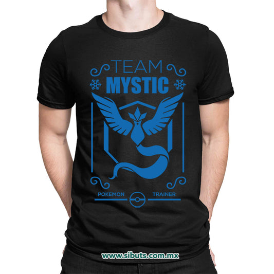 Playera Hombre Pokemon Go Team Mystic