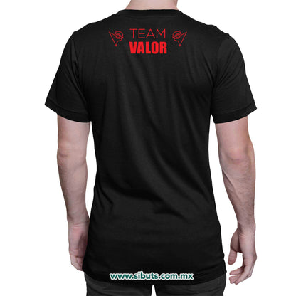 Playera Hombre Pokemon Go Team Valor