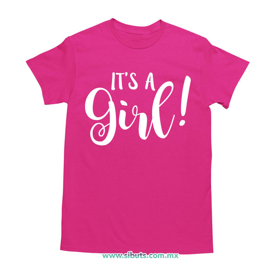 Playera Hombre Sex Reveal It´S A Girl