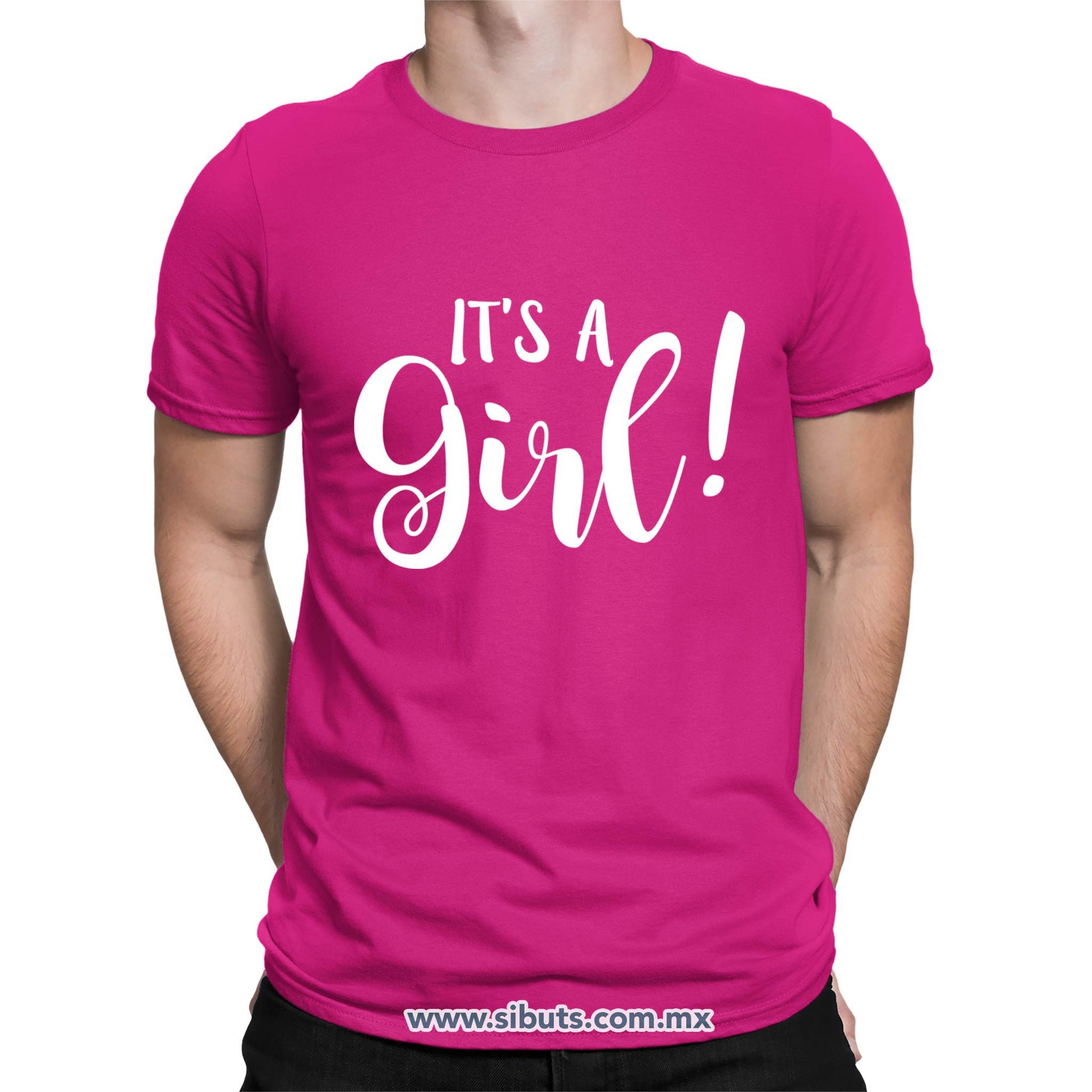 Playera Hombre Sex Reveal It´S A Girl