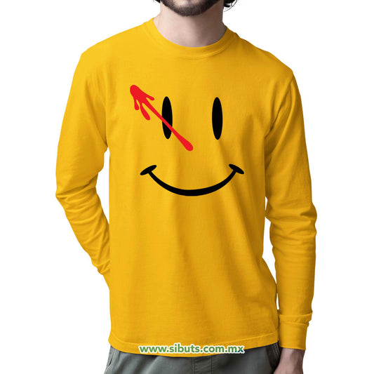 Playera Hombre Manga Larga Watchmen