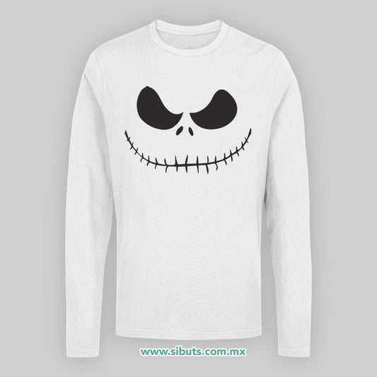 Playera Hombre Manga Larga El Extraño Mundo De Jack