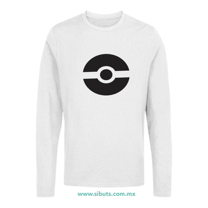 Playera Hombre Manga Larga Pokemon Lucho