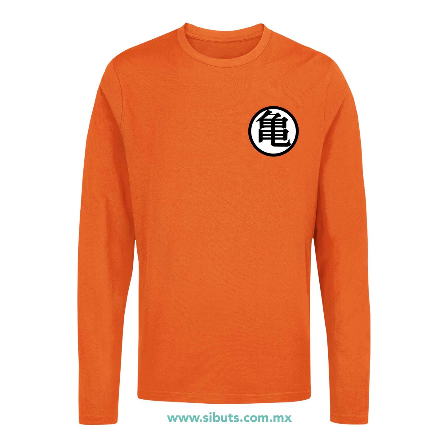 Playera Hombre Manga Larga Dragon Ball Goku Maestro Roshi