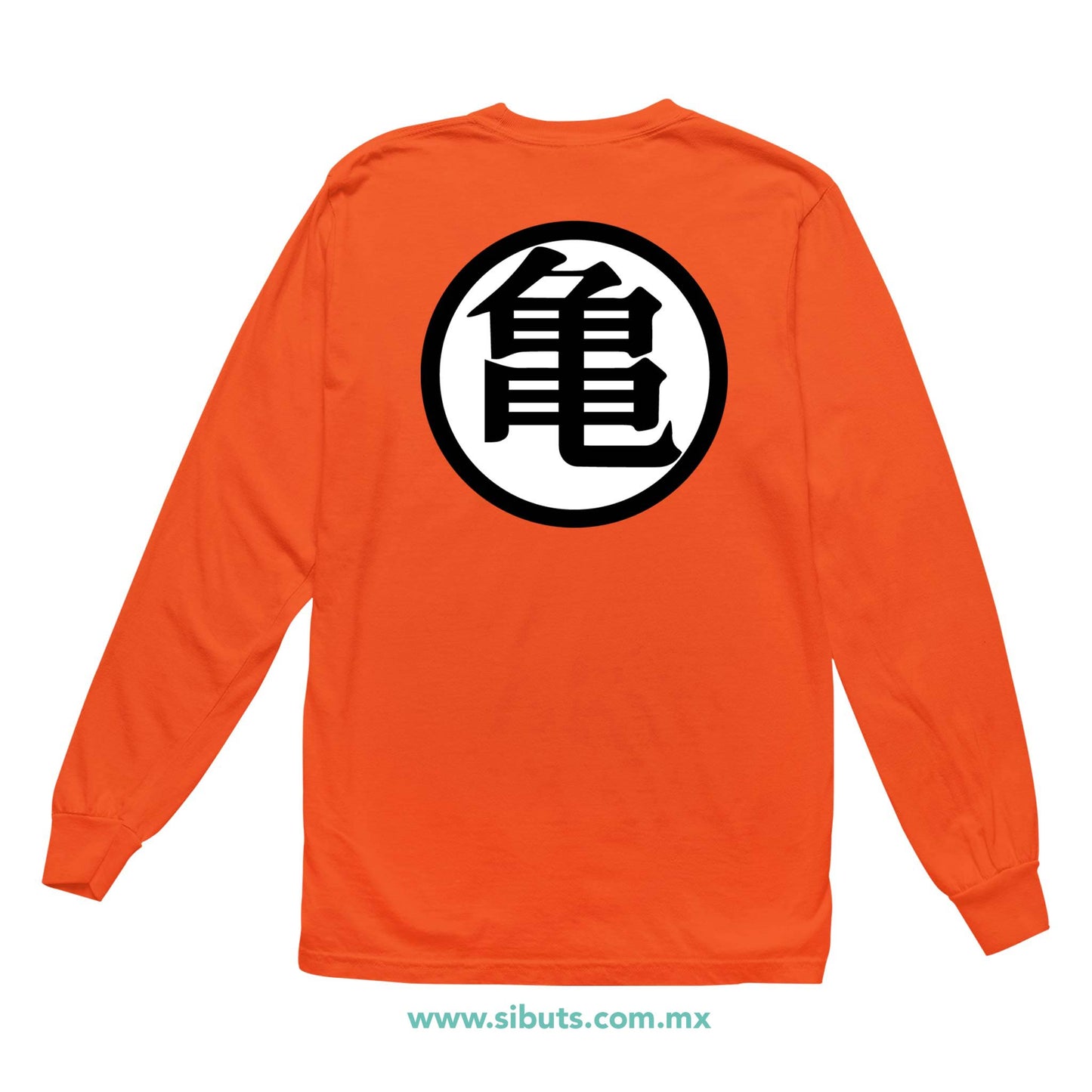 Playera Hombre Manga Larga Dragon Ball Goku Maestro Roshi