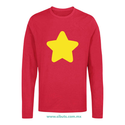 Playera Hombre Manga Larga Steven Universe