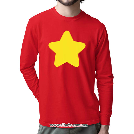 Playera Hombre Manga Larga Steven Universe