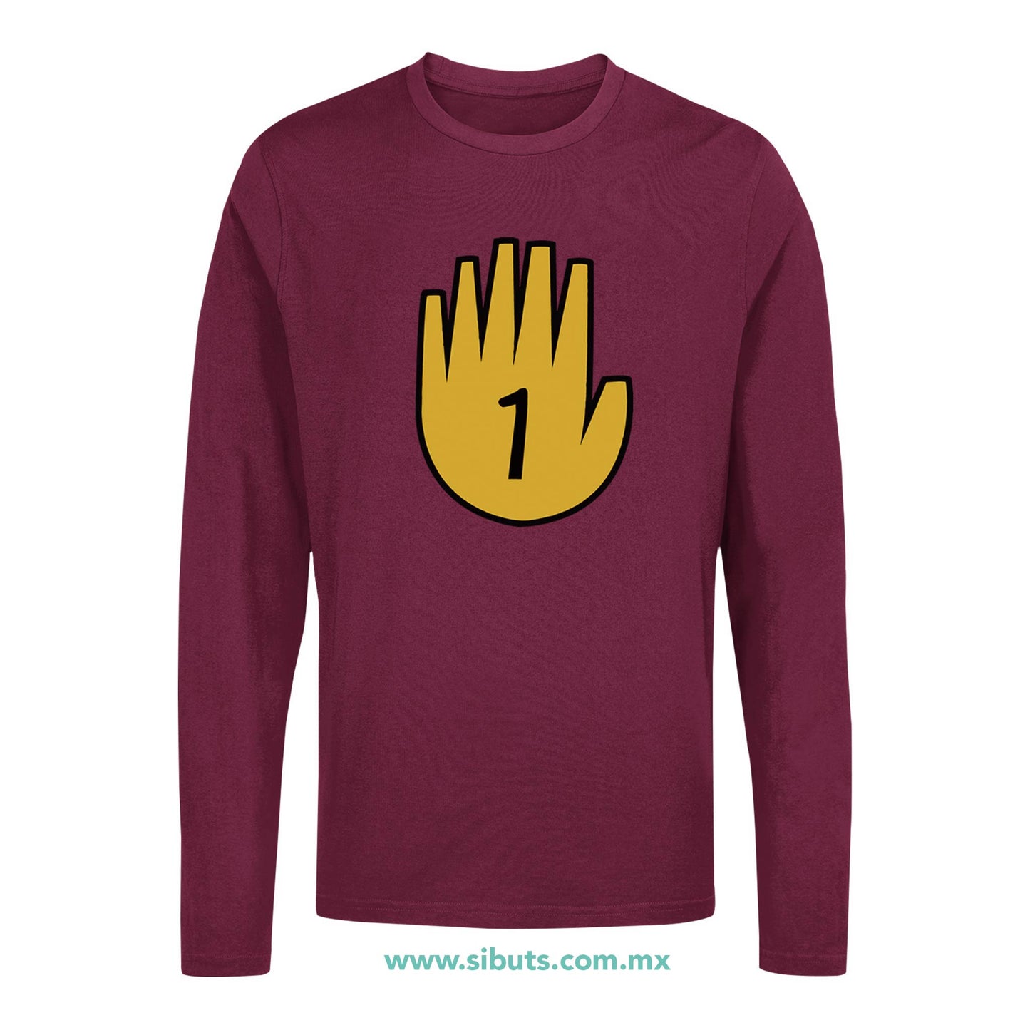 Playera Hombre Manga Larga Gravity Falls Diario