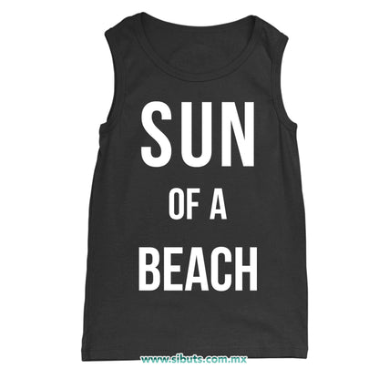 Playera Hombre Tank Top Sun of a Beach