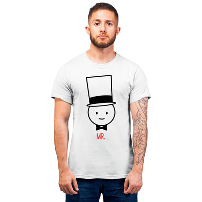 Playera para Parejas Mrs. y Mr. Esposos