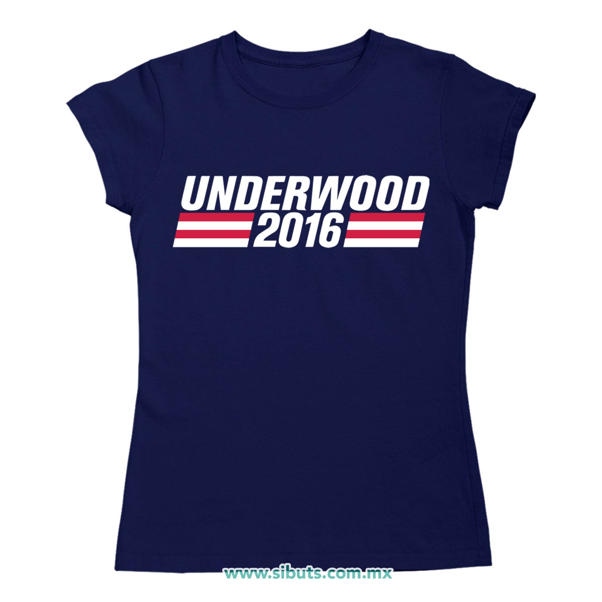 Playera Mujer House Of Cards Underwood 2016