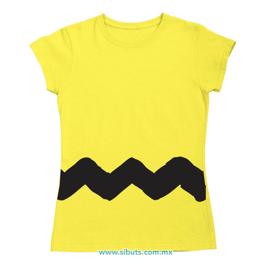 Playera Mujer Charly Brown